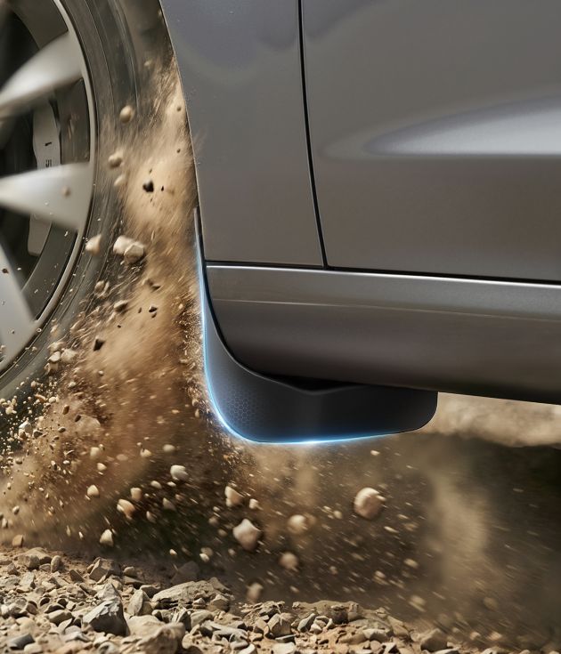 Tesla New Model 3 Accessories Mud Flaps Heavy Duty Splash Guards, Protect Paint from Mud Sand and Road Debris, Tough Flexible Material No Drill Installation (Set of 4)